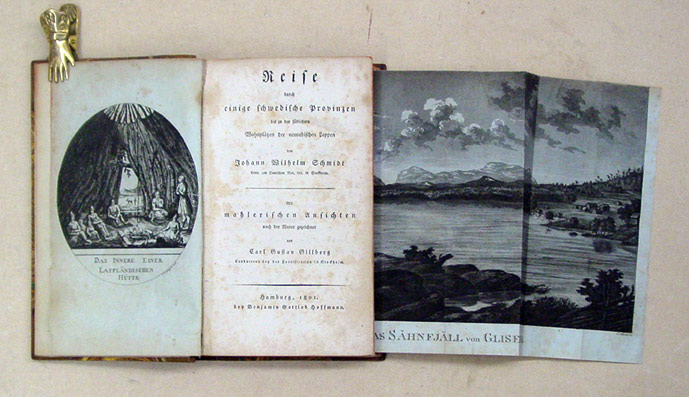 Reise durch einige schwedische Provinzen bis zu den südlichern Wohnplätzen der nomadischen Lappen. Mit mahlerischen Ansichten nach der Natur gezeichnet von Carl Gustav Gillberg.