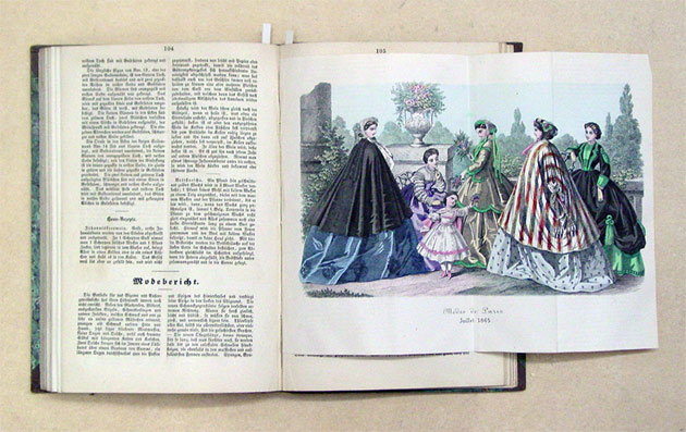 Pariser Damenkleider-Magazin