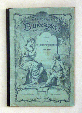 Die Militär-Organisation vom 13. November 1874