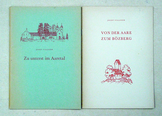 [Konvolut von zwei Schriften zur Aaregebiet]