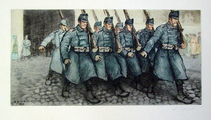 [Infanterie marschiert]