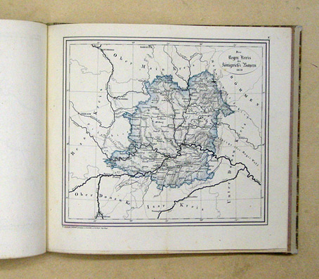 Atlas des Königreichs Bayern in IX Blättern, nach Director Cammerers Königreich Bayern gezeichnet und bearbeitet von J. B. Roost