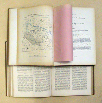 Zur Geschichte des Grossmünsterstifts Zürich und der Mark Schwamendingen vornehmlich der Stiftswaldung und des Stiftsrietes daselbst (vom IX. bis 1XIX. Jahrhundert. Bd.I: Nach den Originalacten (als Manuskript lithographisch abgedruckt). Bd.2: Urkundenbuc