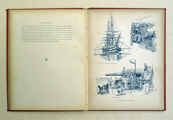 Le marin français - trente-deux planches tirées en teinte.