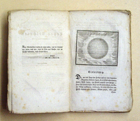 Von Entstehung, Bildung, Umbildung und Bestimmung des Erdkörpers aus dem Archiv der Natur und Physik. Mit 3 Textkupfern.