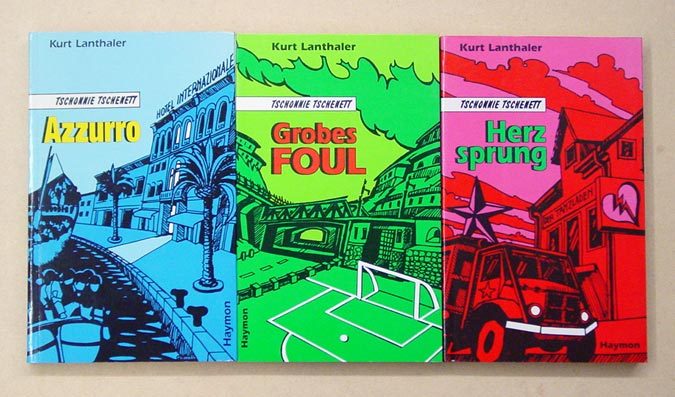 [Konvolut von 3 signierten «Tschonnie Tschenett»-Krimis]