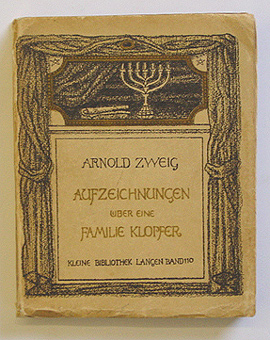 Aufzeichnungen über eine Familie Klopfer. Das Kind