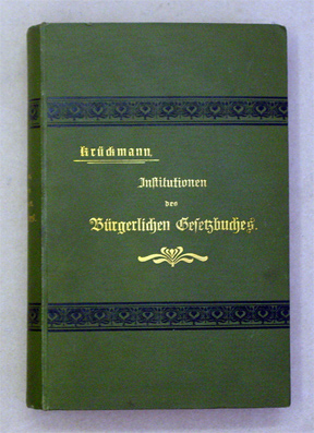 Institutionen des Bürgerlichen Gesetzbuches