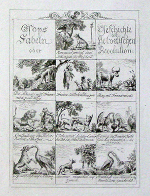 Esops Fabeln oder Geschichte der Helvetischen Revolution