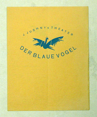 J. Jushny’s Theater «Der Blaue Vogel»