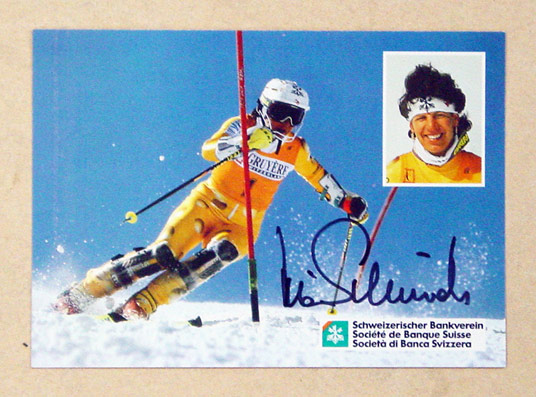 [Signierte Postkarte]
