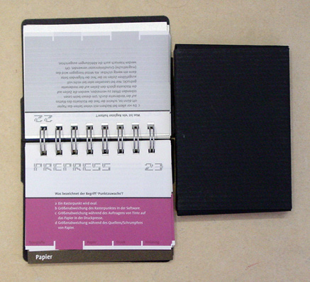 Mini Quest Nr. 1 [: Typografie, Prepress, Papier, Druck, Finishing]