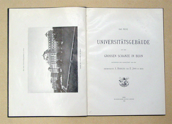 Das neue Universitätsgebäude auf der grossen Schanze in Bern