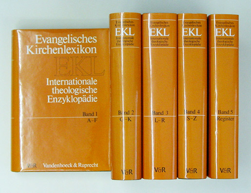 Evangelisches Kirchenlexikon (EKL). 4 Bände und Registerband (5 Bde.)