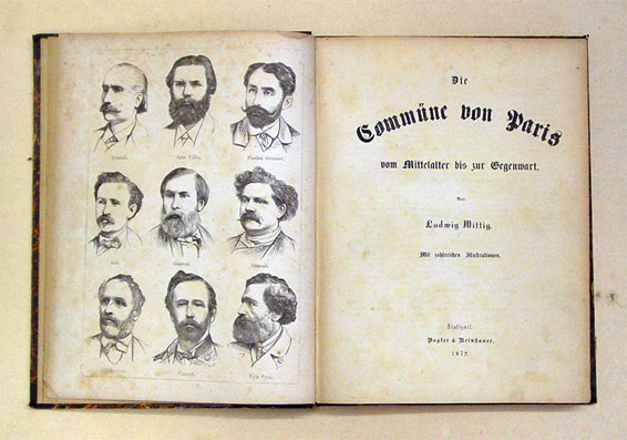 Die Commüne [Kommune] von Paris vom Mittelalter bis zur Gegenwart