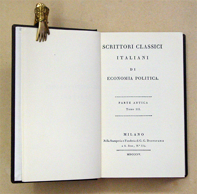Della moneta. Trattato mercantile