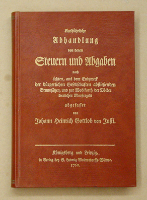 Ausführliche Abhandlungen von denen Steuern und Abgaben [...]