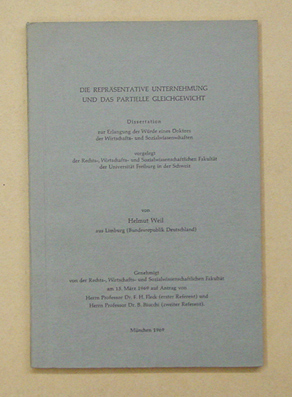 Die repräsentative Unternehmung und das partielle Gleichgewicht