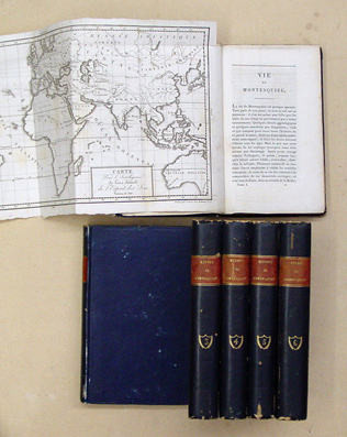 Oeuvres complettes [complètes] de Montesquieu, précédées de la vie de cet auteur