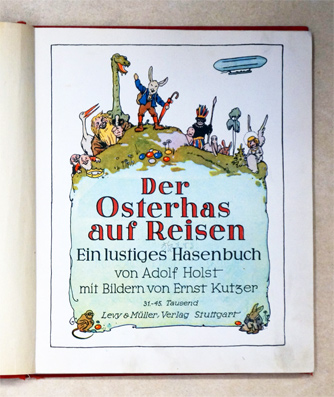 Der Osterhas auf Reisen