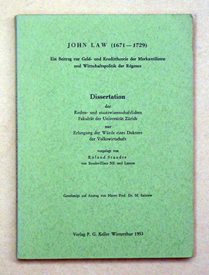 John Law (1671 - 1729)