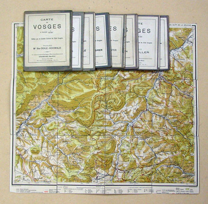 Cartes des Vosges à l’echelle 1 / 50 000