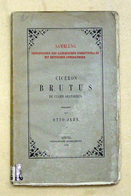 Ciceros Brutus - De claris oratoribus