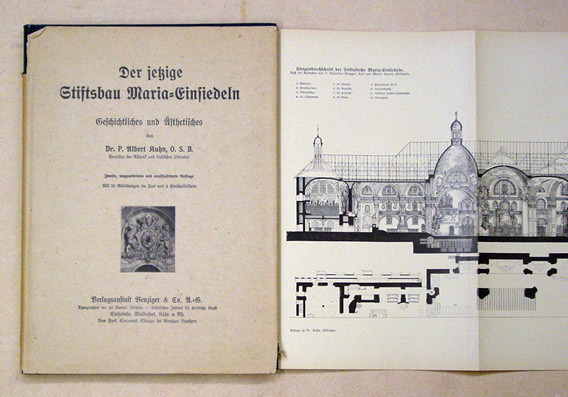 Der jetzige Stiftsbau Maria-Einsiedeln