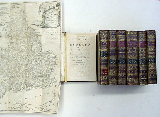 A Complete History of England, from the Descent of Julius Caesar, to the Treaty of Aix la Chapelle, 1748. Containing the Transactions of One Thousand Eight Hundred and Three Years