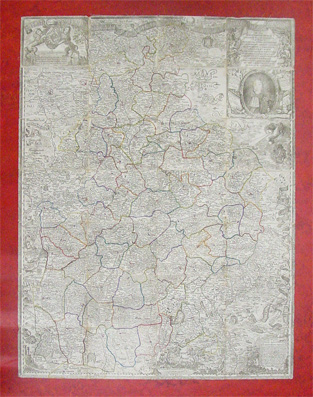 S. Rom. Imperii Circuli et Electoratus Bavariae Tabula Chorographica [...]