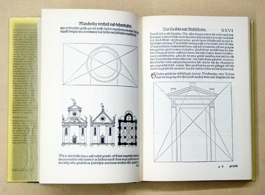 Der furnembsten notwendigsten der gantzen Architectur angehörigen Mathematischen und Mechanischen künst / eygentlicher Bericht / und vast klare / verstendliche unterrichtung / zu rechtem verstandt der lehr Vitruvij / in drey furneme Bücher abgetheilet.