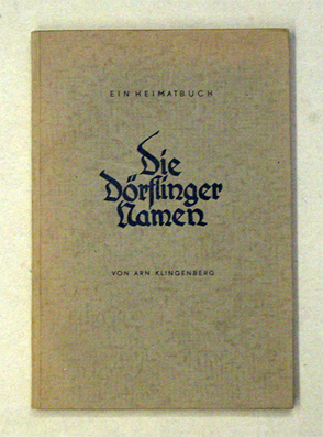 Die Dörflinger Namen
