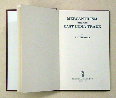 Mercantilism and the East Indian Trade