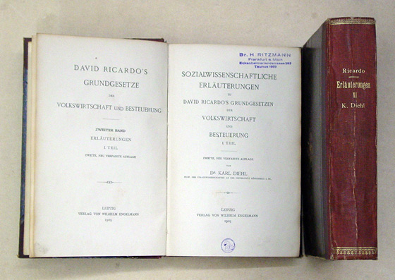 Sozialwissenschaftliche Erläuterungen zu David Ricardo’s Grundgesetzen der Volkswirtschaft und Besteuerung