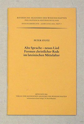 Alte Sprache - neues Lied