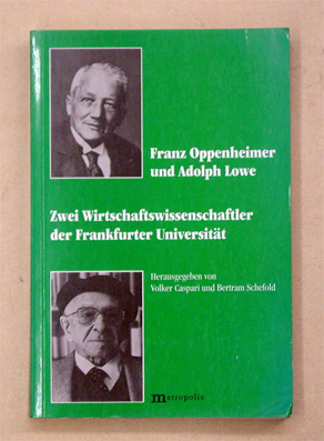 Franz Oppenheimer und Adolph Lowe