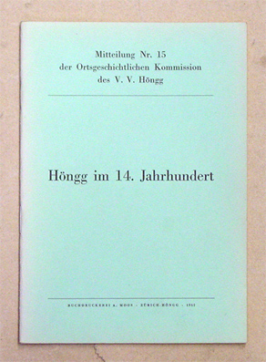 Höngg im 14. Jahrhundert