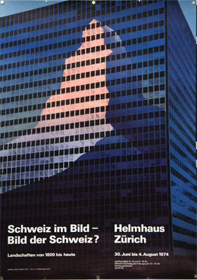 Plakat - Schweiz im Bild - Bild der Schweiz. Landschaften von 1800 bis heute.