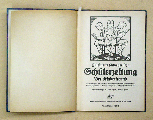 Illustrierte schweizerische Schülerzeitung. Der Kinderfreund
