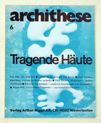 Archithese, Nr. 6/1973