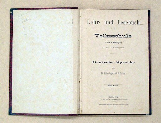 Lehr- und Lesebuch für die Volksschule
