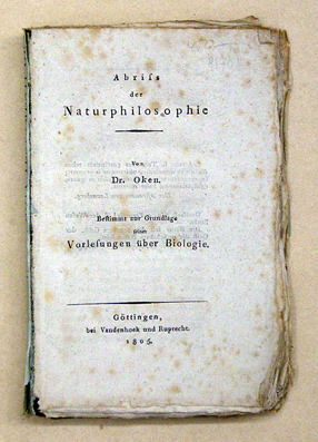Abriss der Naturphilosophie. Von Dr. Oken