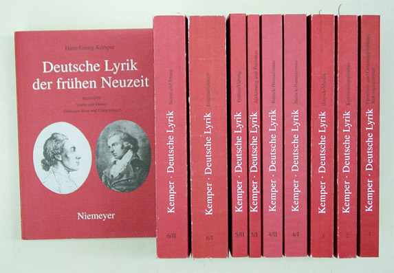 Deutsche Lyrik der frühen Neuzeit