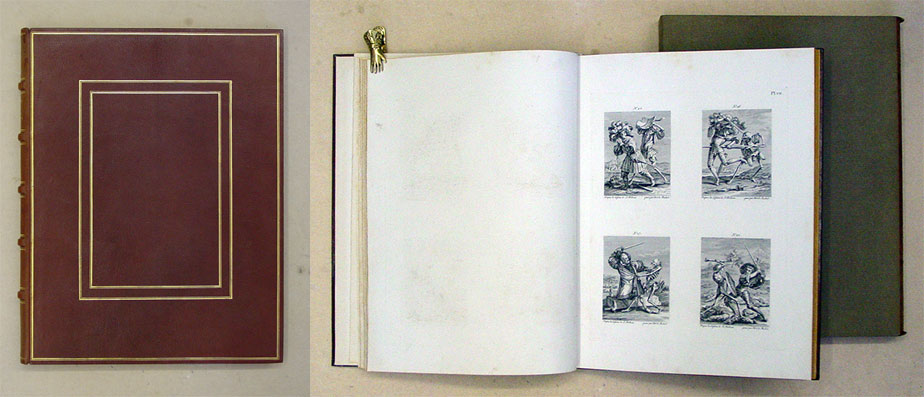 Oeuvre de Jean Holbein ou recueil de gravures d´apres ses plus beaux ouvrages, accompagneés d´éxplications historiques et critiques et de la vie de ce famaeux peintre.