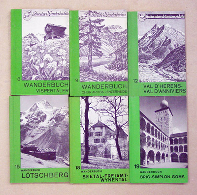 Schweizer Wanderbuch (6 Bde.)