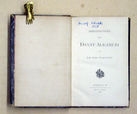 Abhandlungen über Dante Alighieri