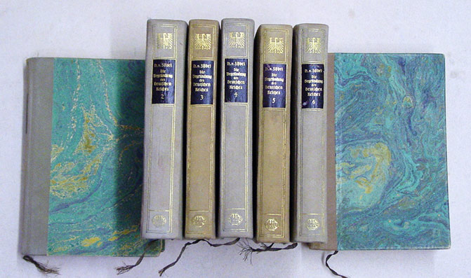 Die Begründung des Deutschen Reiches durch Wilhelm I. Bd. 1 - 7, compl.