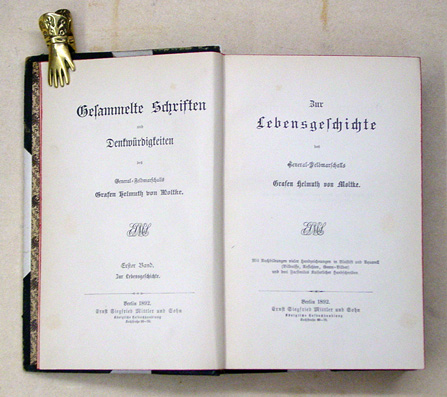 Gesammelte Schriften und Denkwürdigkeiten, 1. u. 2. Bd. [2 Bde. in 1 Bd.]