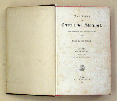 Das Leben des Generals von Scharnhorst