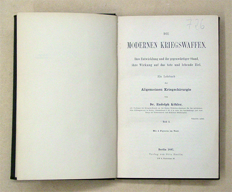 Die modernen Kriegswaffen
